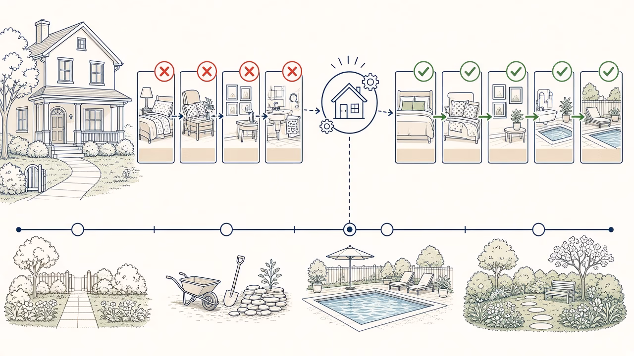 Line-art example for How Often Should You Update Airbnb Photos?