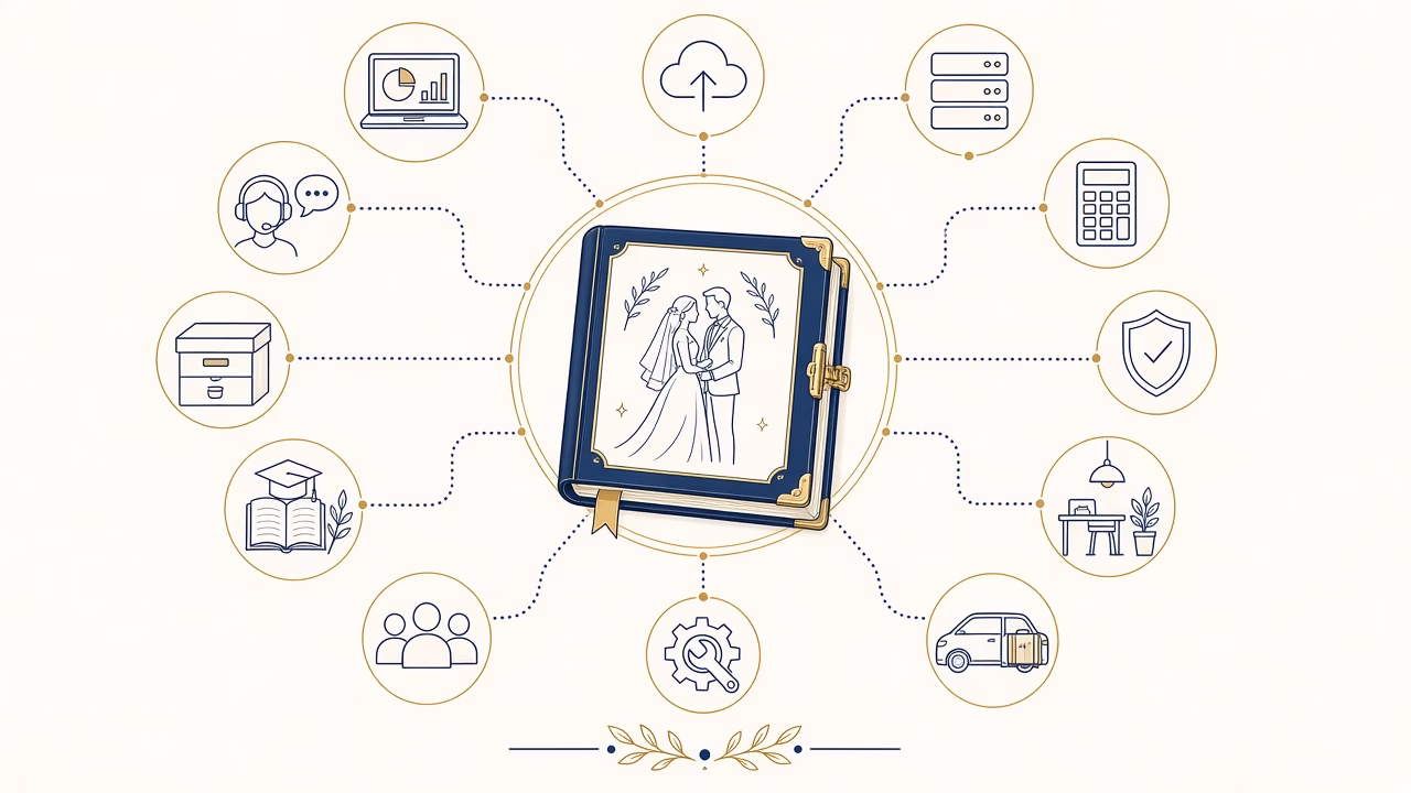 Operating costs behind professional wedding photography